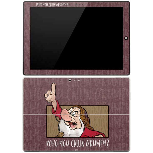 Disney Snow White Grumpy Surface Pro 3 Skin